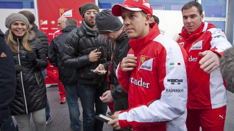 sebastian vettel jerez ferrari