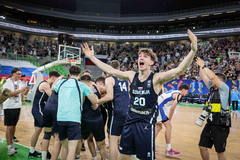 eurobasket u20 slovenija-francija | Avtor: Saša Despot