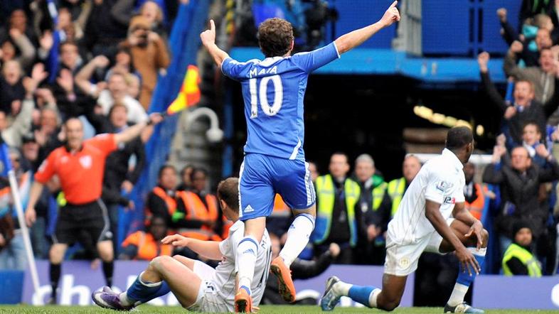 Mata Chelsea Wigan Athletic Premier League Anglija liga prvenstvo