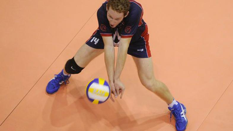 Slovenska odbojkarska reprezentanca je tudi v drugi tekmi evropske lige proti Ve