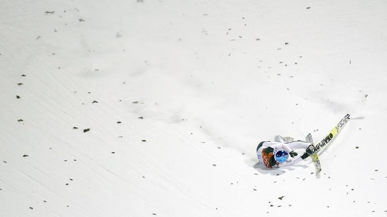 robert kranjec soči padec smučarski skoki