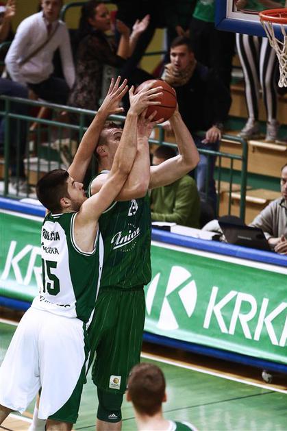 Krka Novo mesto Union Olimpija liga ABA derbi Omić Bolčina