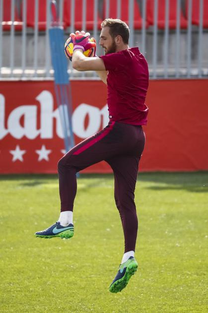 jan oblak atletico madrid trening