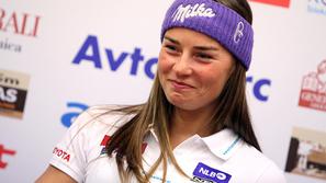 Veliki kristalni globus je dosegljiv, pogumno pove Tina Maze. (Foto: Boštjan Tac