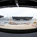 Takšen je bil stadion v Stožicah na začetku aprila, danes pa so na njem že začel