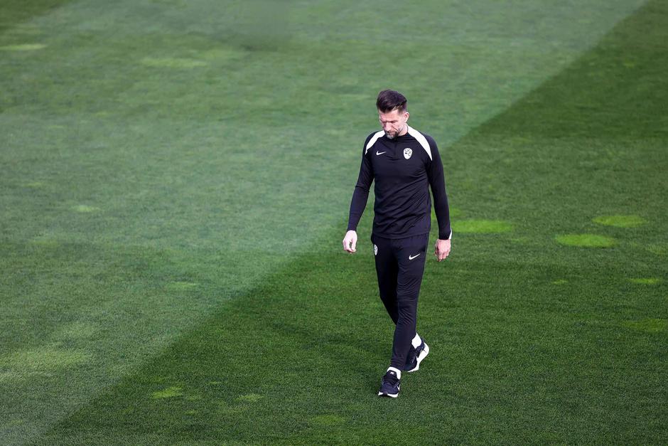 trening nogometne reprezentance slovenije, boštjan cesar | Avtor: Saša Despot