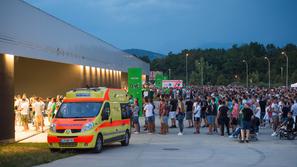 Nogometni derbi Olimpija - Maribor