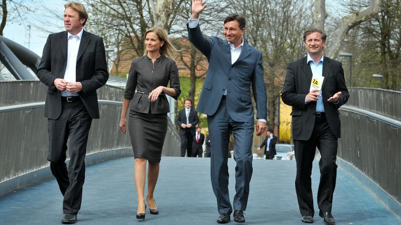 Koalicija, Borut Pahor, Karl Erjavec, Katarina Kresal, Gregor Golobič