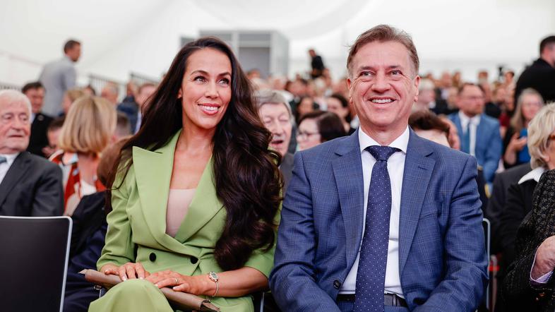 slavnostna seja mestnega sveta Mestne občine Ljubljana, tina gaber golob, robert golob