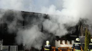 Požar Gostilne pod žičnico na Veliko planino