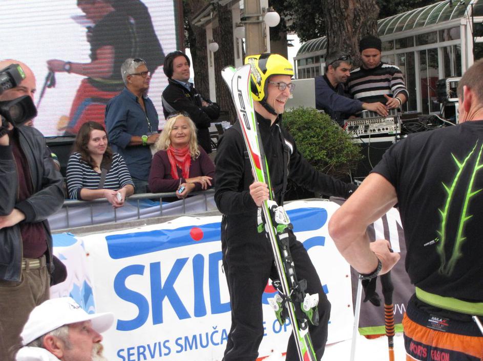 sneg bernardin proga smučanje Jernej Pikalo