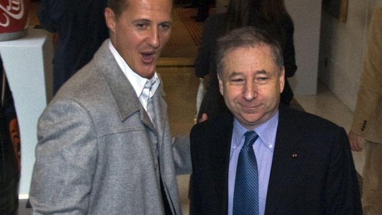 Michael Schumacher in Jean Todt sta v času, ko sta sodelovala pri Ferrariju post