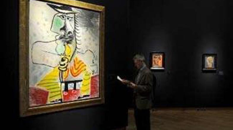 Slika je bila glavni predmet na dražbi.