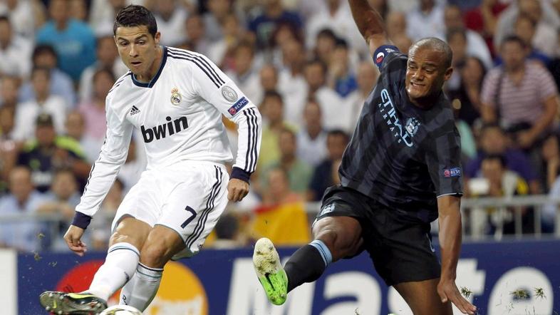 Ronaldo Kompany Real Madrid Manchester City Liga prvakov