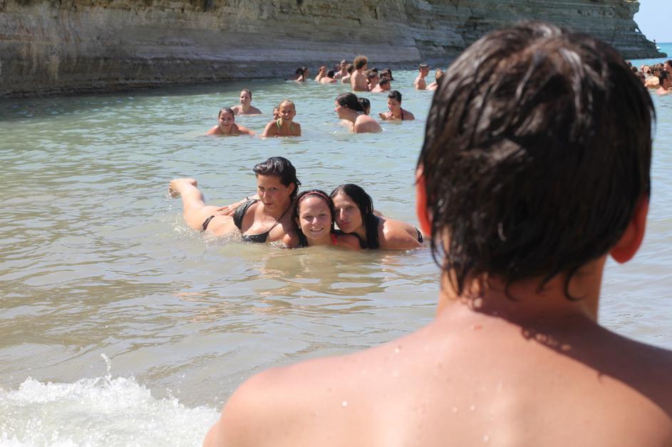 Tequila pool party