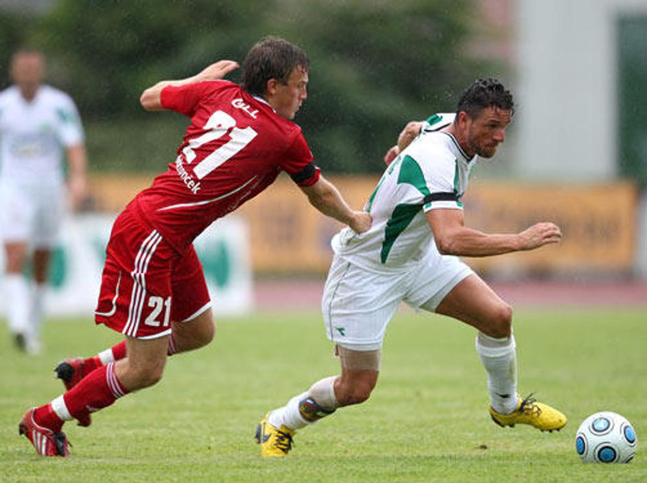 Sebastjan Cimerotič je v 83. minuti, skoraj identično kot nekoč v reprezentanci,