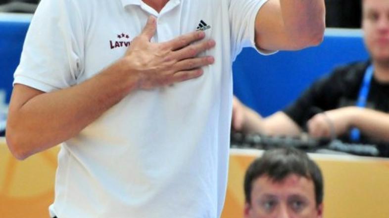 Bagatskis Latvija Makedonija EuroBasket Jesenice Podmežakla