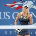 Za moč na treningih Caroline Wozniacki tudi boksa. (Foto: Reuters)