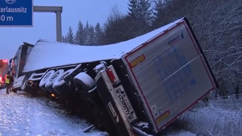 Nesreča tovornjakarja