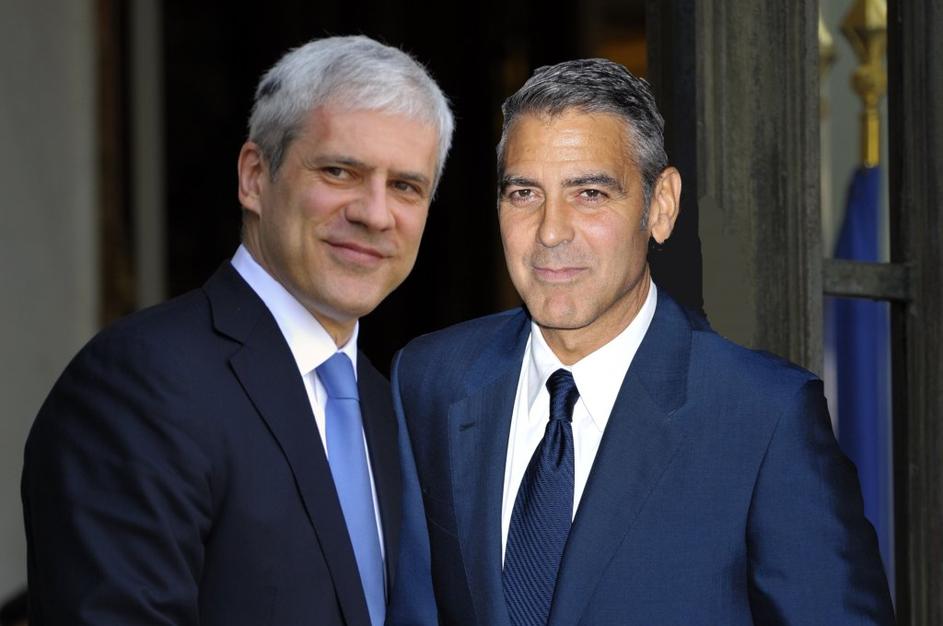 George Clooney Boris Tadić