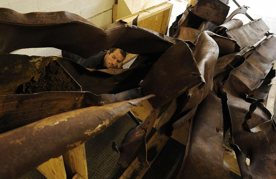 Najdeni predmeti 11. septembra.