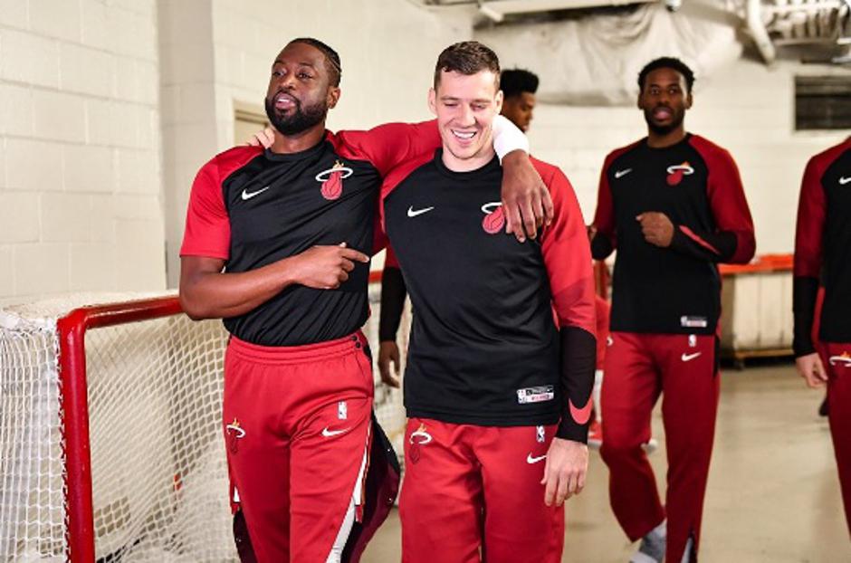 goran dragić dwayne wade | Avtor: Reševalni pas/Twitter