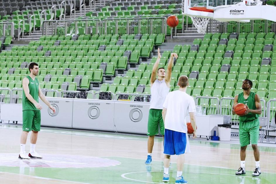 Dino Murić Union Olimpija trening