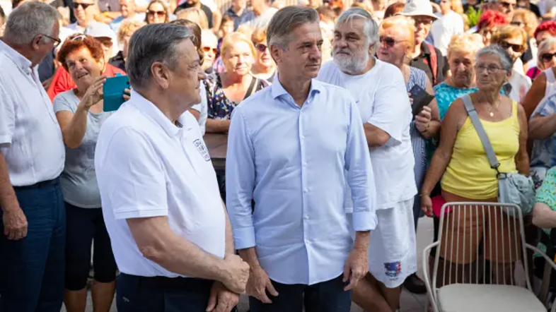 Zoran Janković in Robert Golob