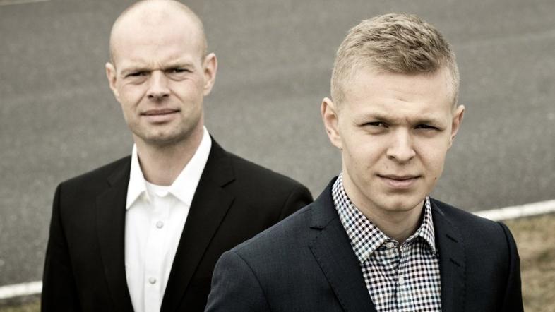 Kevin in Jan Magnussen