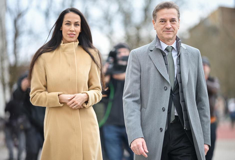 tina gaber, robert golob | Avtor: Profimedia