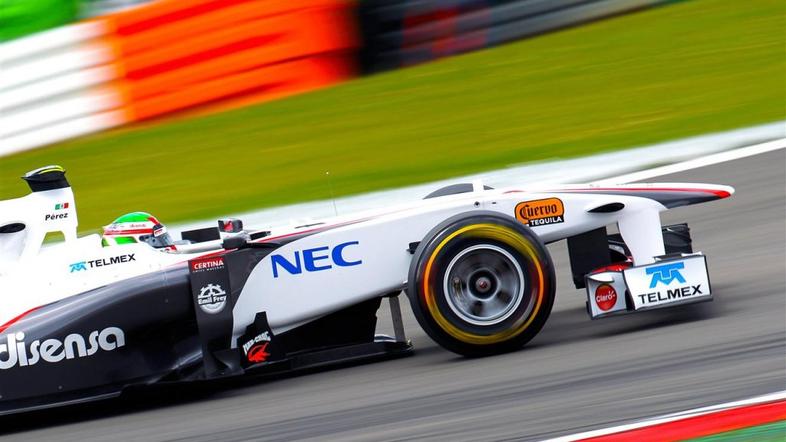 sergio perez sauber ferrari nurburgring 2011