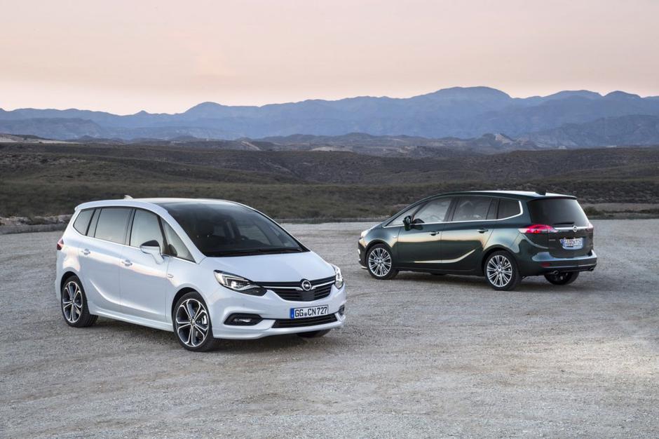 Prenovljena opel zafira | Avtor: Opel