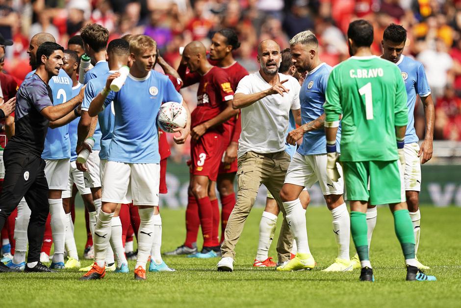 Pep Guardiola Liverpool Manchester City FA Community Shield | Avtor: Epa