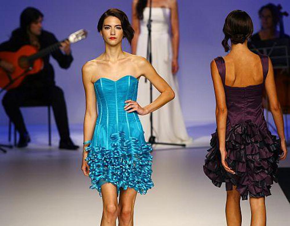 Spomladanska kolekcija španskega oblikovalca Elia Berahnyerja.