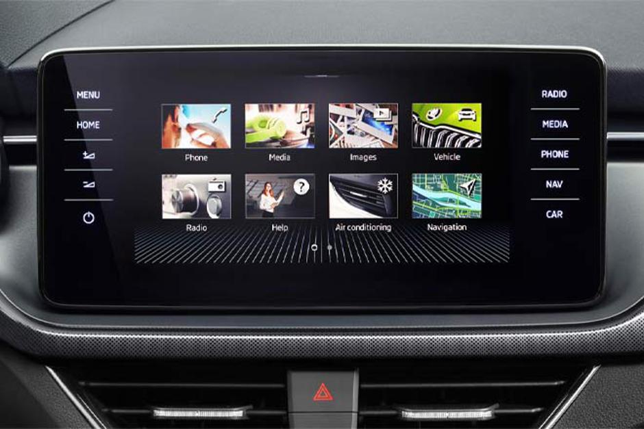 Škoda Laura infotainment | Avtor: Škoda