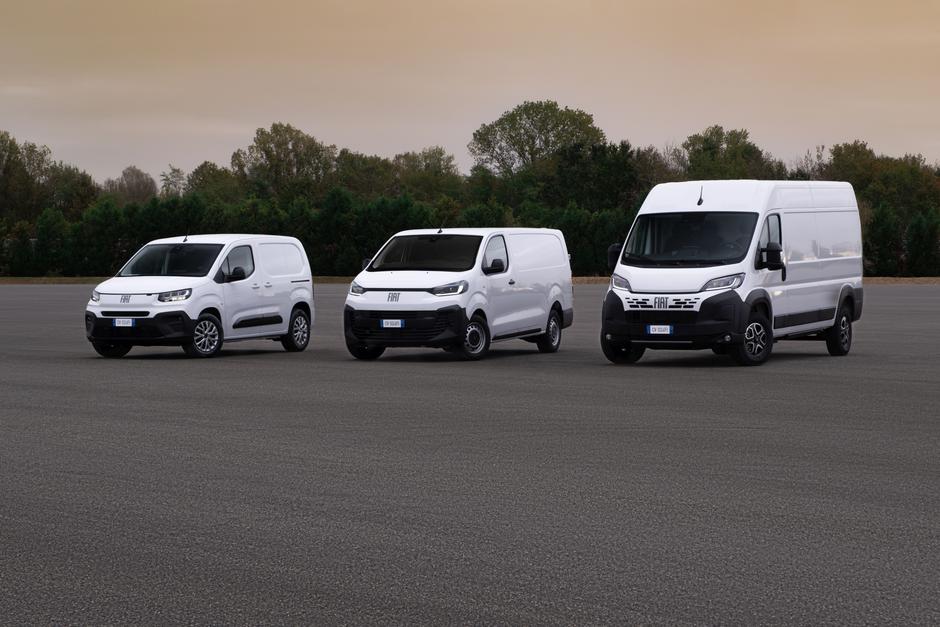 Stellantis lahka gospodarska vozila, fiat ducato, doblo, scudo | Avtor: Stellantis