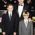 David, Romeo, Brooklyn Beckham