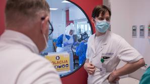 Covid-19, UKC Ljubljana