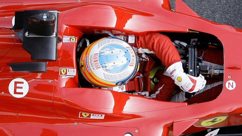 Fernando Alonso je novi prvi adut italijanskega ponosa Ferrarija. (Foto: Reuters