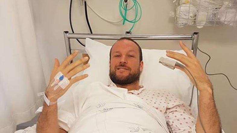 Aksel Lund Svindal bolnišnica