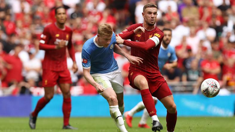 Jordan Henderson in Kevin De Bruyne