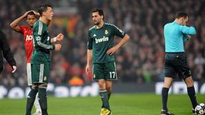 Cakir Arbeloa Nani Özil Manchester United Real Madrid Liga prvakov osmina finala