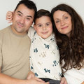 Teo in njegova starša