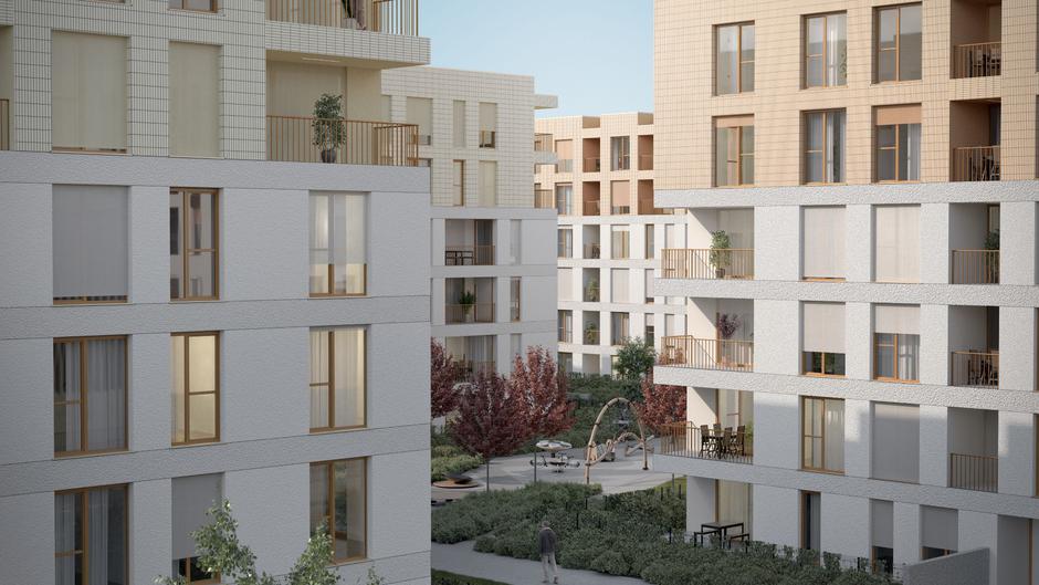 Kranjska iskrica, stanovanja, Kranj | Avtor: AR3DE in Protim Ržišnik Perc