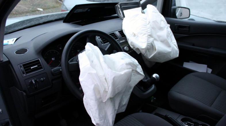 kasko, nesreča, airbag
