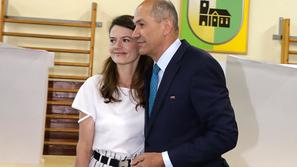 Janez Janša Urška Bačovnik Janša