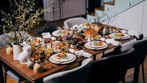 velikonočna miza, velika noč, hišni projekt