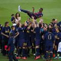 Abidal Barcelona Malaga Liga BBVA Španija prvenstvo