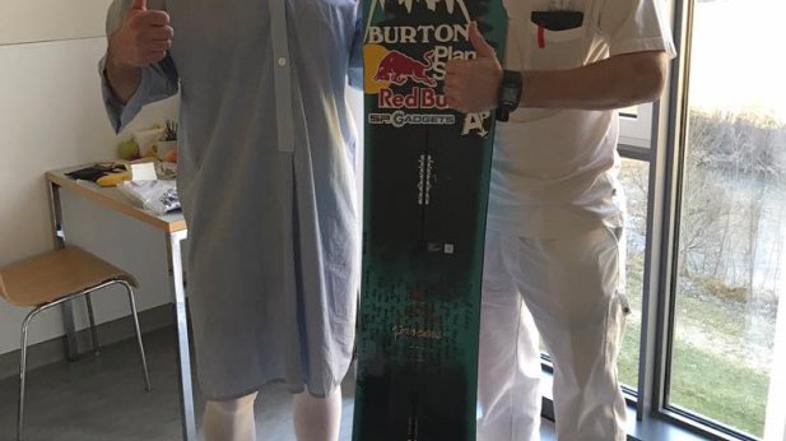 marko grilc deskar na snegu