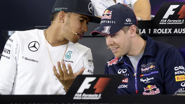 Lewis Hamilton Sebastian Vettel